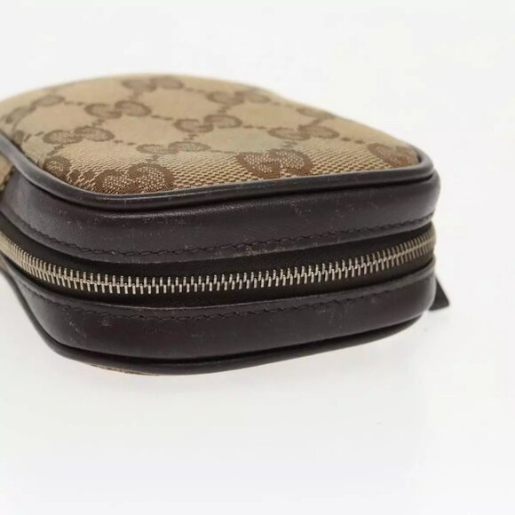 GUCCI GG Canvas Pouch Beige Auth - Picture 7 of 16
